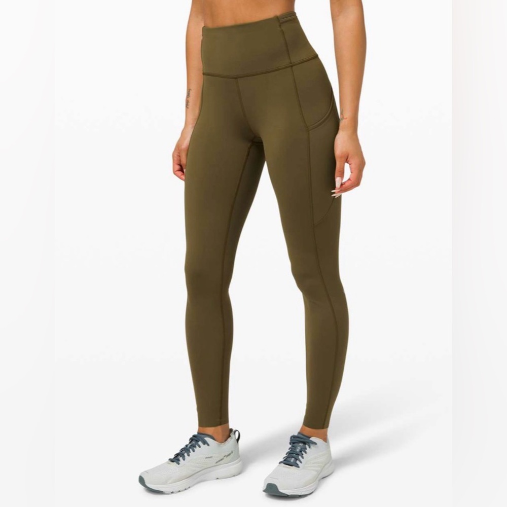 Lululemon Fast and Free High-Rise Tight 28" *Non-Reflective Brushed Nulux